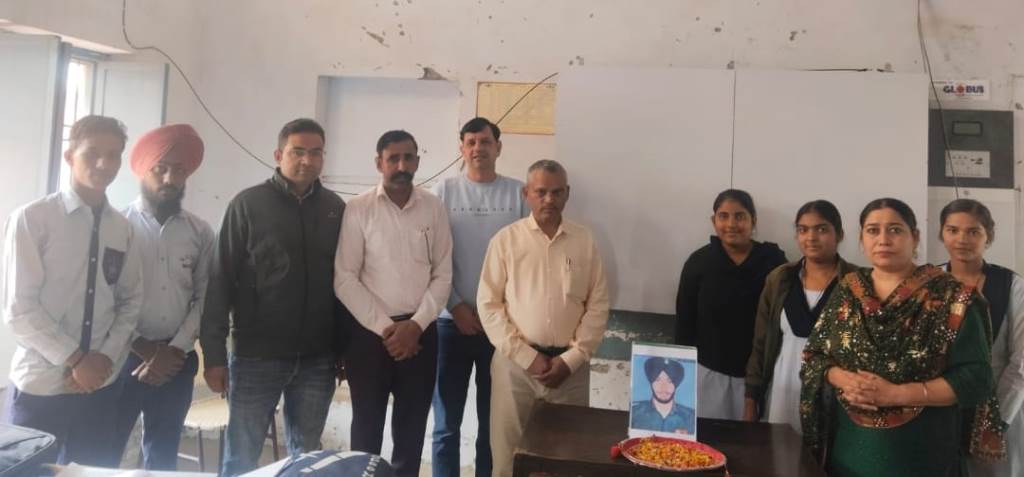 Tribute ceremony held at Government Senior Secondary School Marh
